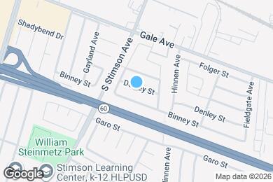 Map image of the property - 16132 Denley St