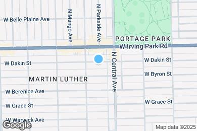 Map image of the property - 5633 W Dakin St
