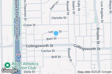 Map image of the property - 3523 Bain St