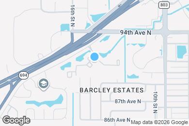 Map image of the property - 1400 Gandy Blvd N
