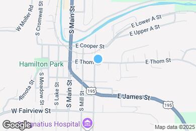 Map image of the property - 705 S East St