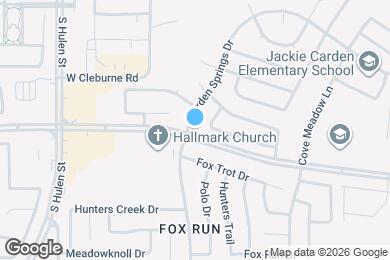 Map image of the property - 8629 Garden Springs Dr