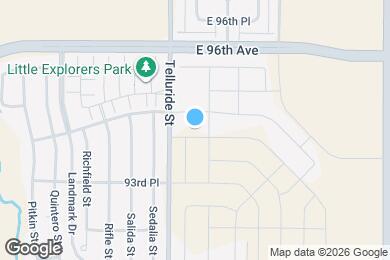 Map image of the property - 17803 E 94th Pl