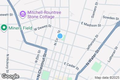 Map image of the property - 40 W Lewis St