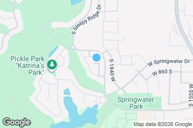 Map image of the property - 850 S Pheasant Run Dr