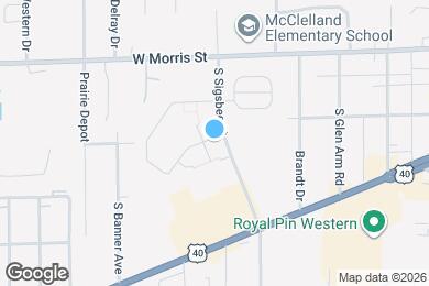 Map image of the property - Windsor Park