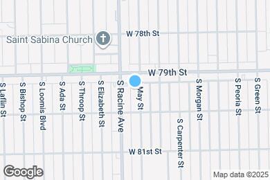 Map image of the property - 7924 S May St