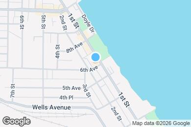 Map image of the property - 619 1st St