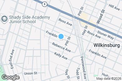 Map image of the property - 432 Franklin Ave