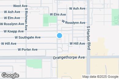 Map image of the property - 1008 S Highland Ave