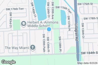 Map image of the property - 18023 SW 139th Pl