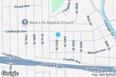 Map image of the property - 8302 Pershing Ave