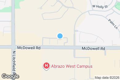 Map image of the property - 13593 W Desert Flower Dr