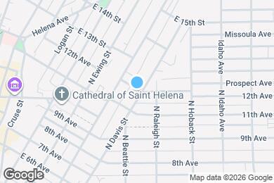 Map image of the property - 620 N Davis St
