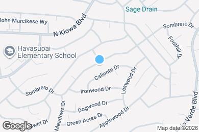 Map image of the property - 3080 Sombrero Dr