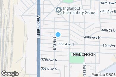 Map image of the property - 3909 39th Ct N