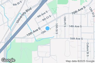 Map image of the property - 617 10th Ct S