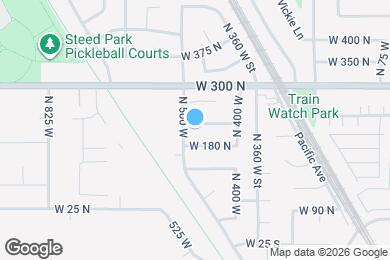 Map image of the property - 486 W 225 N