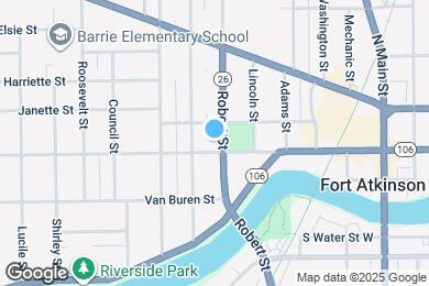 Map image of the property - 203 Robert St