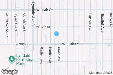 Map image of the property - 3734 Grand Ave S