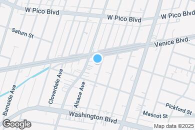 Map image of the property - 1623 S Sycamore Ave