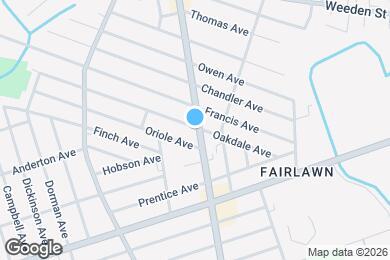 Map image of the property - 460 Smithfield Ave