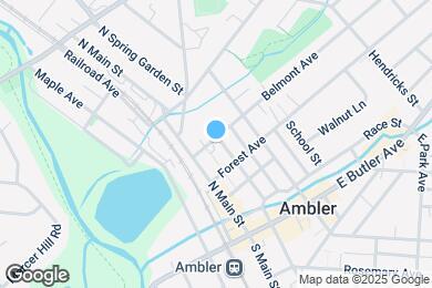 Map image of the property - 126 N Spring Garden St