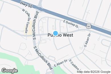 Map image of the property - 96 E Spaulding Ave