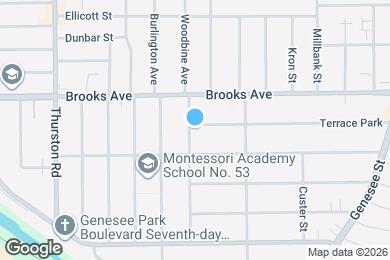 Map image of the property - 295 Terrace Park