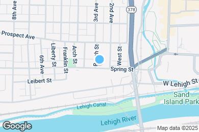 Map image of the property - 328 Spring St