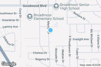 Map image of the property - 1455 Marilyn Dr