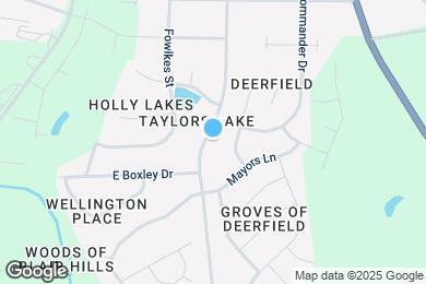 Map image of the property - 813 S Hollybrook Rd