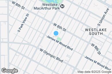 Map image of the property - 844 S Westlake Ave