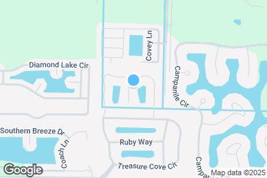 Map image of the property - 3658 Treasure Cove Ct