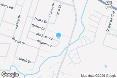 Map image of the property - 4007 Madison Dr