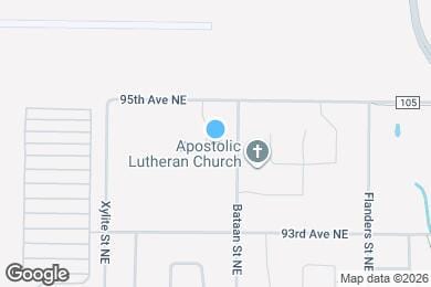 Map image of the property - 9423 Alamo Ct NE