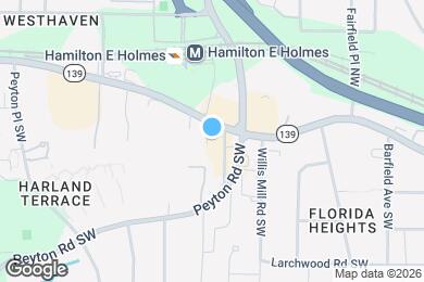 Map image of the property - 2460 M.L.K. Jr Dr SW