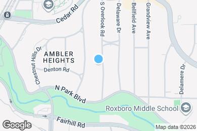 Map image of the property - 2300 S Overlook Rd