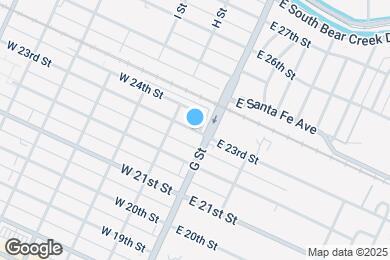 Map image of the property - 35 W 23rd St