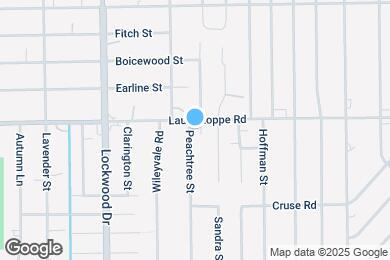 Map image of the property - 8720 Peachtree St