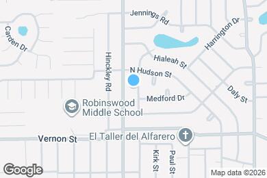 Map image of the property - 1720 Newton St