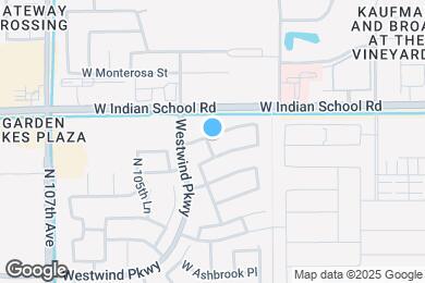 Map image of the property - 10383 W Dana Ln