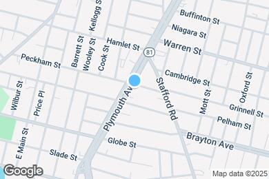 Map image of the property - 1190 Plymouth Ave