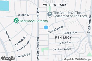 Map image of the property - 509 E 43rd St