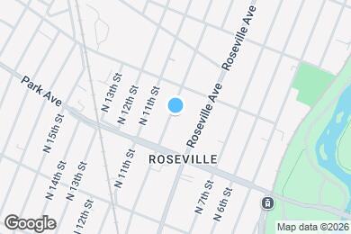 Map image of the property - 163 N 9th St