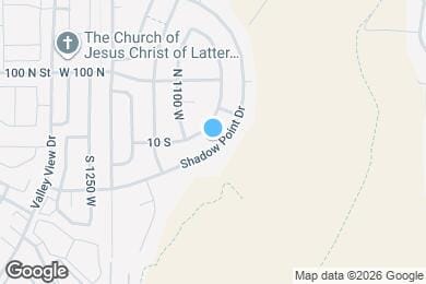 Map image of the property - 1024 Shadow Point Dr