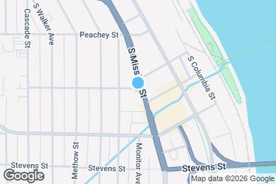 Map image of the property - 802 S Mission St