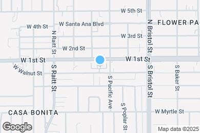 Map image of the property - 1570 W 1st St