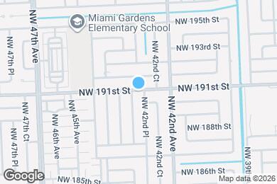 Map image of the property - 43 NW 43rd Ave
