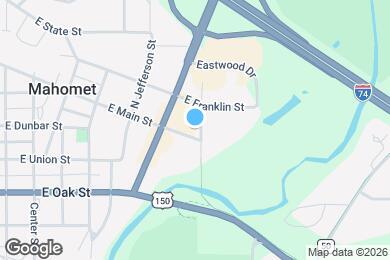 Map image of the property - 101 N East St